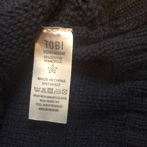 Tobi Navy sweater - Picture 5 of 6